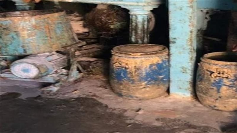ضبط مصنع طحينة غير
