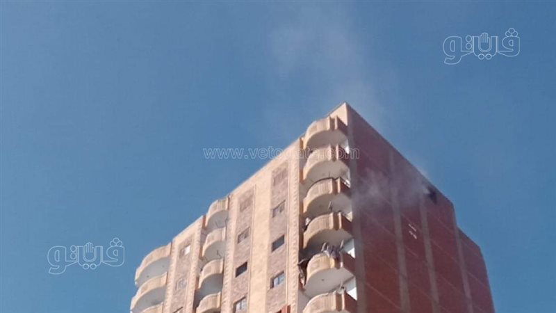 إخماد حريق في المنيا