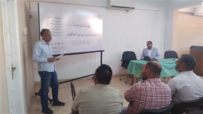 رئاسة أرمنت في الأقصر تبحث الخطة التنموية للمركز (صور)