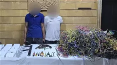 ضبط 8 لصوص بتهمة سرقة شقق سكنية وسيارات فى القاهرة 