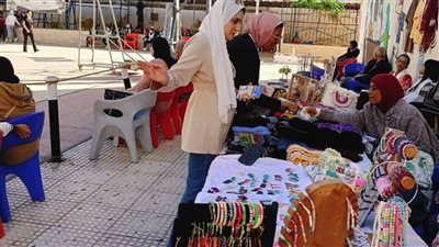 الشباب والرياضة بالإسكندرية تطلق معرضا للمشغولات اليدوية 