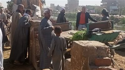 حملة مكبرة لرفع الإشغالات والمخالفات بشوارع مدينة طهطا