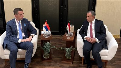 عبد العاطي يلتقي نظيره الصربي ويشيد بتطور العلاقات الثنائية خلال منتدى صير بني ياس