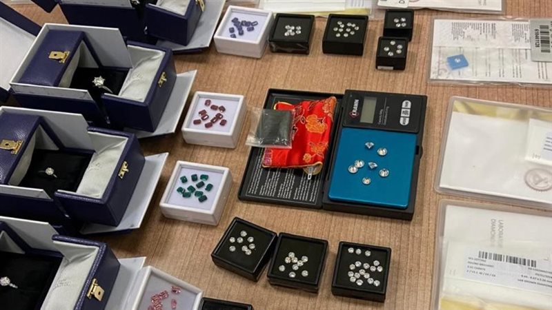 المضبوطات بحوزة الجمارك،