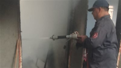 حريق يلتهم محتويات منزل من 3 طوابق في أسيوط 