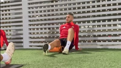 رامي ربيعة يشارك في مران الأهلي بعد تعافيه من الإصابة (صور)