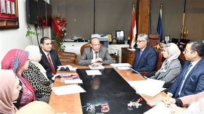 مركز الدعم الأكاديمي بجامعة القناة يستعرض خطة عمله للعام 2024-2025