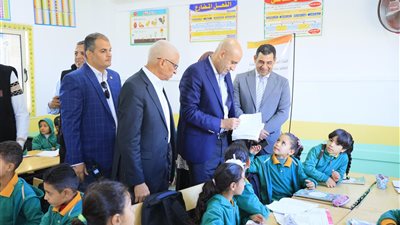 وزير التعليم في جولة تفقدية بعدد من مدارس شمال سيناء (صور)