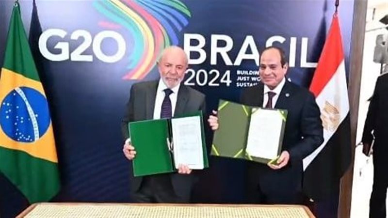 الرئيس السيسي ونظيره
