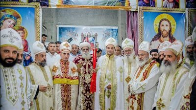 سيامة كاهنين جديدين للخدمة في كنائس مطاي