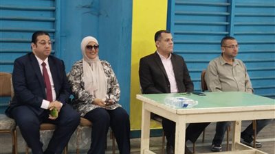 وكيل التعليم بدمياط يشهد بطولة المصارعة الرومانية في المدارس الثانوية