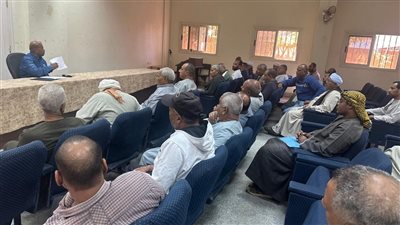 حل مشكلة انقطاع المياه بالمدامود بالزينية في الأقصر