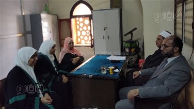 وكيل أوقاف الغربية يتابع اختبارات التصفيات الأولية للأئمة والواعظات