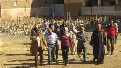 نائب محافظ القليوبية تتفقد مشروعات الأبنية التعليمية والصرف الصحى بقليوب