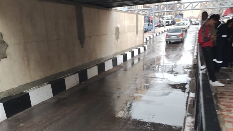 الأمطار تضرب البحيرة