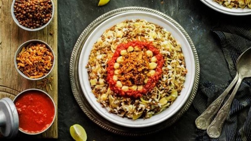 طريقة عمل الكشري