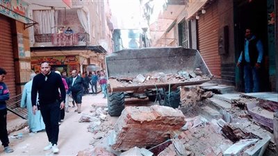 انطلاق أعمال تطوير شارع متولي الشعراوي بحي جنوب الجيزة وإزالة التعديات (صور)