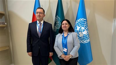 ضمن أعمال مؤتمر cop29، نائبة وزيرة التضامن تشارك في أعمال الاجتماع رفيع المستوى 