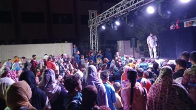 قطار المسرح المتنقل لقصور الثقافة يصل قرية الغار بالشرقية 
