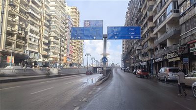 15 صورة ترصد تحسن الأحوال الجوية في الإسكندرية