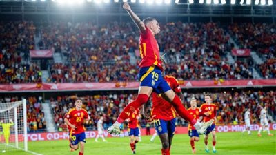 إسبانيا تفوز على سويسرا 3ـ2 بدوري الأمم الأوروبية 
