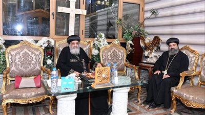 البابا تواضروس يوجه أساقفة 5 إيبارشيات بأهمية تطوير الخدمة