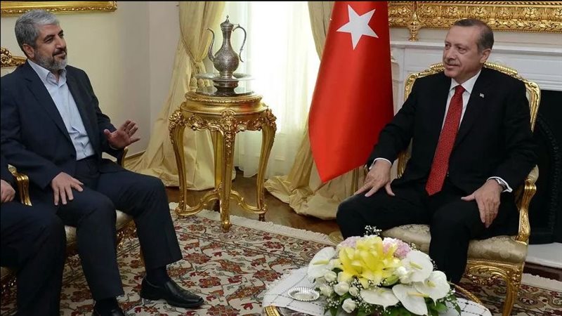 أردوغان ومشعل، فيتو