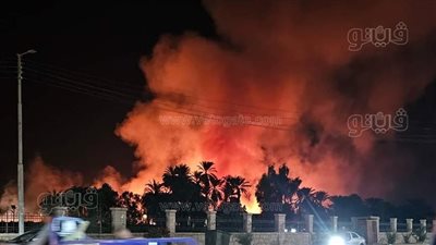 اندلاع حريق بمحيط معبد الكرنك في الأقصر والدفع بـ3 سيارات إطفاء لإخماده