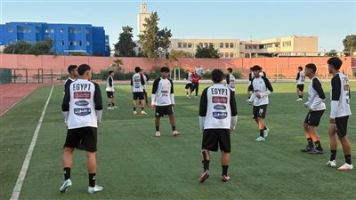 منتخب مصر للناشئين 2008 يختتم استعداداته لمواجهة تونس (صور)