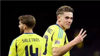 بسوبر هاتريك، رونالدو الجديد يقود السويد لاكتساح أذربيجان بسداسية بدوري الأمم الأوروبية