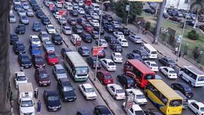 حالة الطرق اليوم، أحجام مرورية فى شارعى الهرم والتحرير وكوبرى 6 أكتوبر 