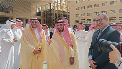 الملحق الثقافي والتعليمي المصري يلتقي رئيس جامعة الملك سعود بالرياض