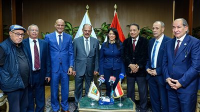 رانيا المشاط تشهد تسليم المقر الجديد لاتحاد الصحفيين العرب (صور)