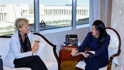 وزيرة التخطيط تستقبل سفيرة الاتحاد الأوروبي الجديدة بالقاهرة