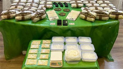 ضبط مصنع لإنتاج المخدرات في الإسماعيلية 