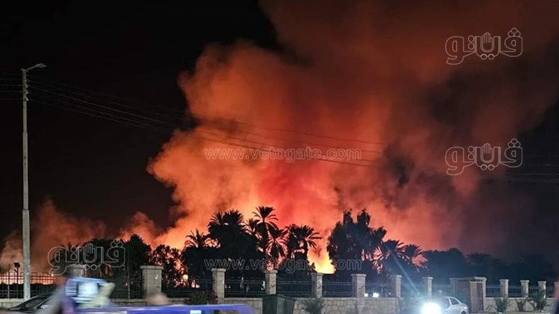 أثناء الحريق 