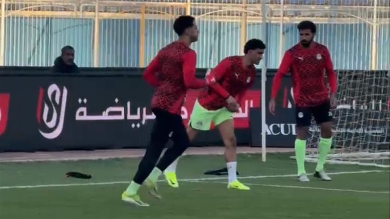 حراس منتخب مصر يتدربون