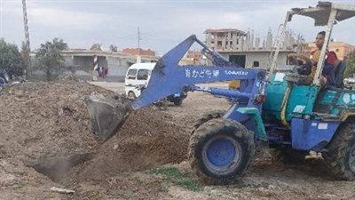 إزالة 15 حالة تعدي على الأرض الزراعية بمحافظة الشرقية 