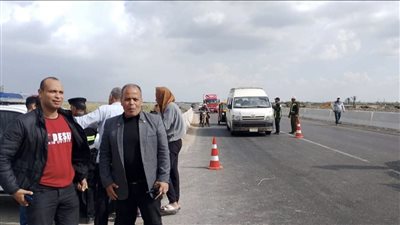 بعد مصرع 12 شخصا، حملة مرورية وتحليل مخدرات على طريق الحزام الآمن في المطرية (صور)