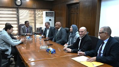 رئيس هيئة الاستشعار من البُعد يستقبل مدير مشروع الابتكار الزراعي بالوكالة الألمانية