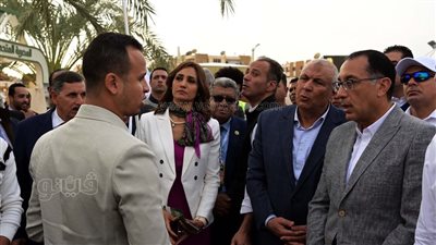 رئيس الوزراء يفتتح معرض الوادي الجديد الزراعي (صور)