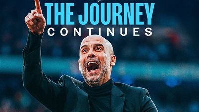 جوارديولا يعلق على تجديد عقده مع مانشستر سيتي 