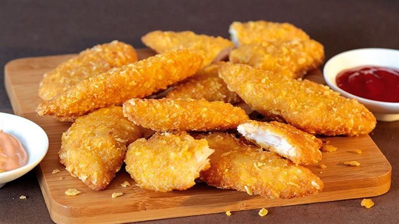 طريقة البانيه المقرمش،