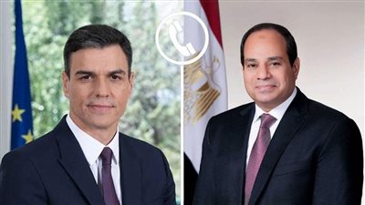 السيسي وسانشيز يبحثان تطورات القضايا الإقليمية والدولية والوضع في الشرق الأوسط.. ويؤكدان أهمية مواصلة تعزيز التعاون الاقتصادي والاستثماري بين مصر وإسبانيا