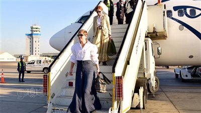 محافظ الأقصر يستقبل سيدة كولومبيا الأولى (صور)