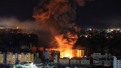  غارات عنيفة على الضاحية الجنوبية لبيروت