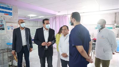 قرار عاجل من وزير الصحة خلال جولته المفاجئة بمستشفى بلبيس العام