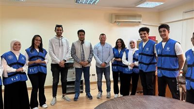 وكيل رياضة جنوب سيناء يلتقي بمتطوعي 