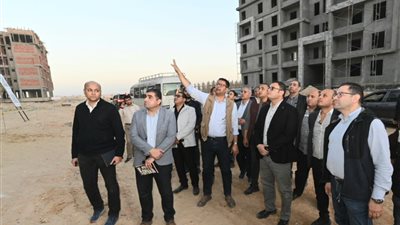 شريف الشربيني يتابع أعمال تنفيذ كمبوند 