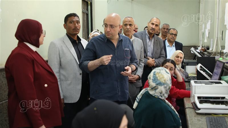 محافظ بني سويف يتفقد